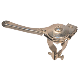 MANETE ACEL MOTOENXADA - Metal com abraçadeira 1//2 esquerda