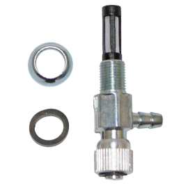 TORNEIRA DE GASOLINA - Clinton Cm-Minareli rosca 10 x 1 saída lateral 6 mm