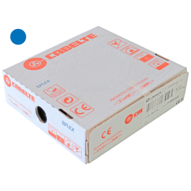 FIO DINAMO - 0,5 mm azul (vendido ao metro)