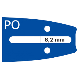 BARRA QIRUI - 14P 3/8 x 0,50 Pico 52 Elos