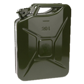 BIDON DE GASOLINA - 20 Lts metal