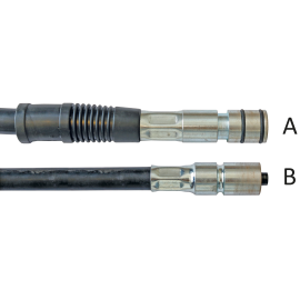 VEIO EXTERIOR FLEXÍVEL - Oleo Mac 446BP Ergo -453BP Ergo -BCF 420-430-550 e Efco 8465 Ergo -8535 Ergo -DSF 4200-4300-5500