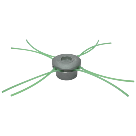 CABEÇA FIO DE NYLON ALUMÍNIO - 4 fios duplos