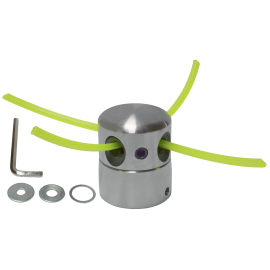 CABEÇA FIO DE NYLON ALUMÍNIO - 8 fios univ Faísca aperto lateral