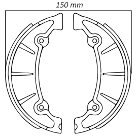 MAXILAS FAMEL GRANDE BK PAR - Famel Grande