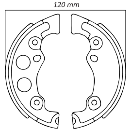 MAXILAS EFS PEQUENO BK PAR - EFS pequeno