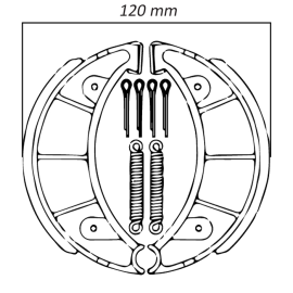 MAXILAS SACHS Fuego Jante BK [Par] - Sachs Fuego (jante)