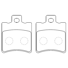 PASTILHA TRAVÃO [Par]MMP297 Aprilia-Stalker-Nrg-Pe - Aprilia-Stalker-Nrg-Peugeot