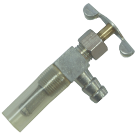 TORNEIRA DE GASOLINA - Clinton Cm-Minareli rosca 10 x 1 saída lateral