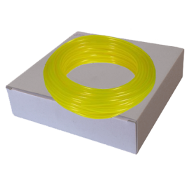 TUBO DE GASOLINA - 4,8 x 8 amarelo transparente (ao metro)