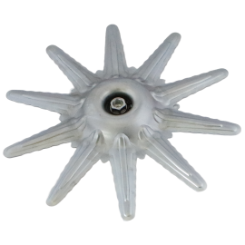 BLINDAGEM DENTADA DO DISCO - Faísca roçadora de rodas