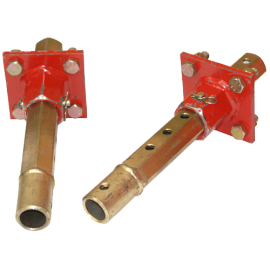 CANHOES RODA EXT RED 28 mm (PAR) PRINCESS - Redondo 28 mm