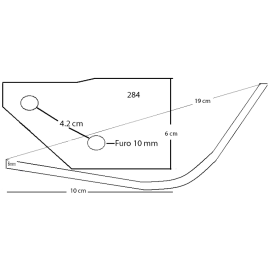 FACA FRESA 284 - Motoenxada